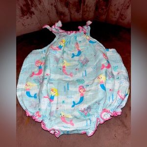 Mud pie mermaid onsie